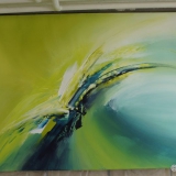 Acrylbild - Acryl Malkurs - Februar 2013