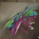 Acrylbild - Acryl Malkurs - Februar 2013