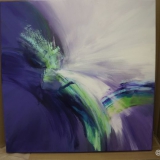 Acrylbild - Acryl Malkurs - April 2013