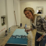 Teilnehmer - Acryl Malkurs - April 2013