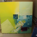 Acrylbild - Acryl Malkurs - April 2013