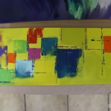 Acrylbild - Acryl Malkurs - April 2013