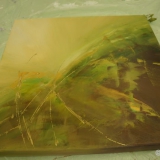 Acrylbild - Acryl Malkurs - April 2013