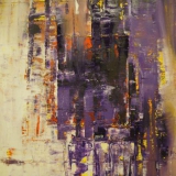 Malkurs - Acrylbilder - Acryl malen - August 2013