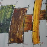 Malkurs - Acrylbilder - Acryl malen - August 2013