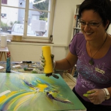 Acrylbilder - Acrylmalerei - Acryl malen - Malkurs 28. September 2013
