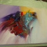 Acrylbilder - Acrylmalerei - Acryl malen - Malkurs 28. September 2013