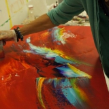 Acrylbilder - Acrylmalerei - Acryl malen - Malkurs 28. September 2013