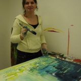 Acrylbilder - Acrylmalerei - Acryl malen - Malkurs 28. September 2013