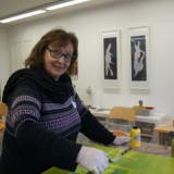 Acrylbilder - Malkurs Januar 2014