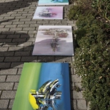 Acrylbilder - Malkurs Februar 2014