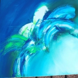 Acrylbilder - Malkurs Februar 2014