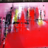 Acrylbilder - Malkurs Februar 2014