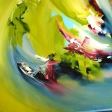 Acrylbilder - Malkurs Februar 2014