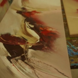 Acrylbild malen – Malkurs April 2014