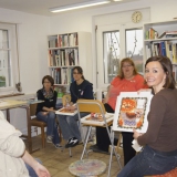 Acrylbild malen – Malkurs April 2014