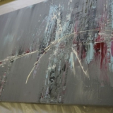 Acrylbild malen – Malkurs April 2014