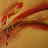 Acrylbild malen – Malkurs April 2014