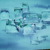 Acrylbild malen – Malkurs Mai 2014