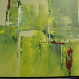 Acrylbild malen – Malkurs Mai 2014