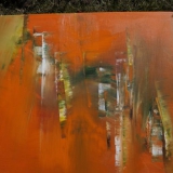 Acrylbild malen – Malkurs Mai 2014