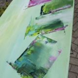 Acrylbild malen – Malkurs Mai 2014