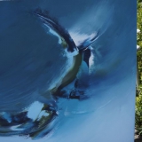 Acrylbild malen – Malkurs Mai 2014