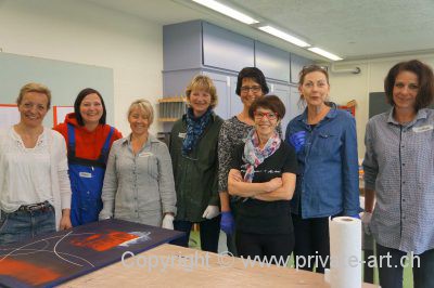 Acrylbilder-Malkurs April 2016