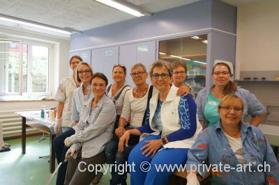 Acrylmalkurs - September 2016