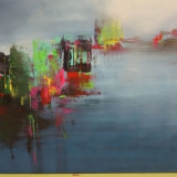 Acrylbild - Malkurs - Dez 2015