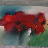 Acrylbild - Malkurs - Dez 2015