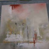 Acrylbild - Malkurs - Dez 2015