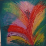 Acrylbild - Malkurs - Dez 2015