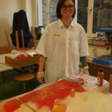 Acrylbild - Malkurs - Dez 2015