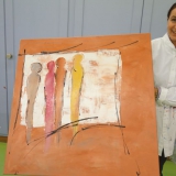 Acrylbild - Malkurs - Dez 2015