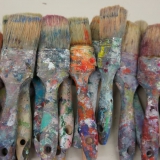 Acrylbild - Malkurs - Nov 2015