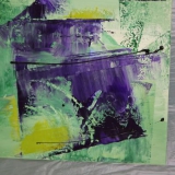 Acrylbild - Malkurs - Nov 2015