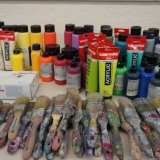 Acrylbilder - Malkurse - Okt 2015