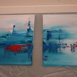 Acrylbilder - Malkurse - Okt 2015