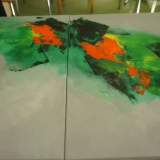 Acrylbilder - Malkurse - Okt 2015