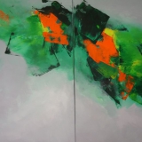 Acrylbilder - Malkurse - Okt 2015