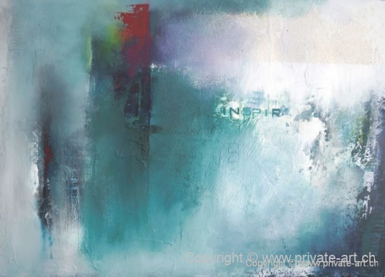 Acrylbild "Inspiration" - Acrylmalerei - Malkurse - Acryl malen