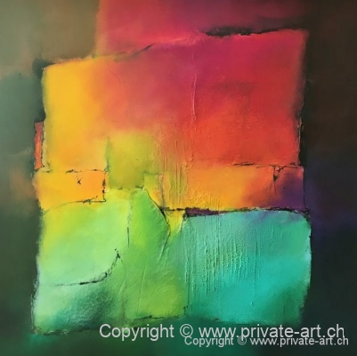 Acrylbild "Innehalten"