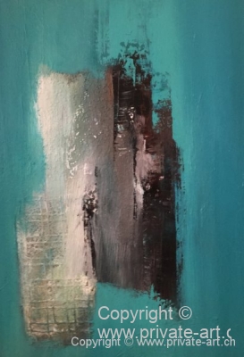 Acrylbild: "Statement"