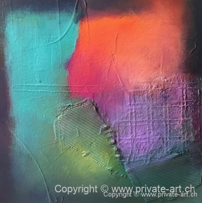 Acrylbild "Strukturen"