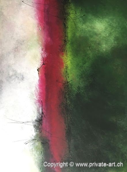 Acrylbild "Zwischen_den_Zeilen"