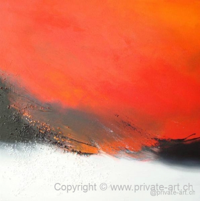 Acrylbild Gratwanderung