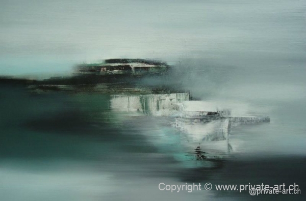 Acrylbild Nebelschwaden