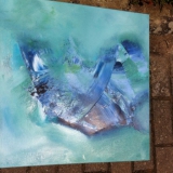 Malkurs - Acrylbild - Acryl malen - Juni 2013