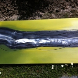 Malkurs - Acrylbild - Acryl malen - Juni 2013